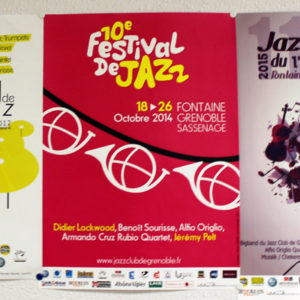 Projet Affiche festival de jazz